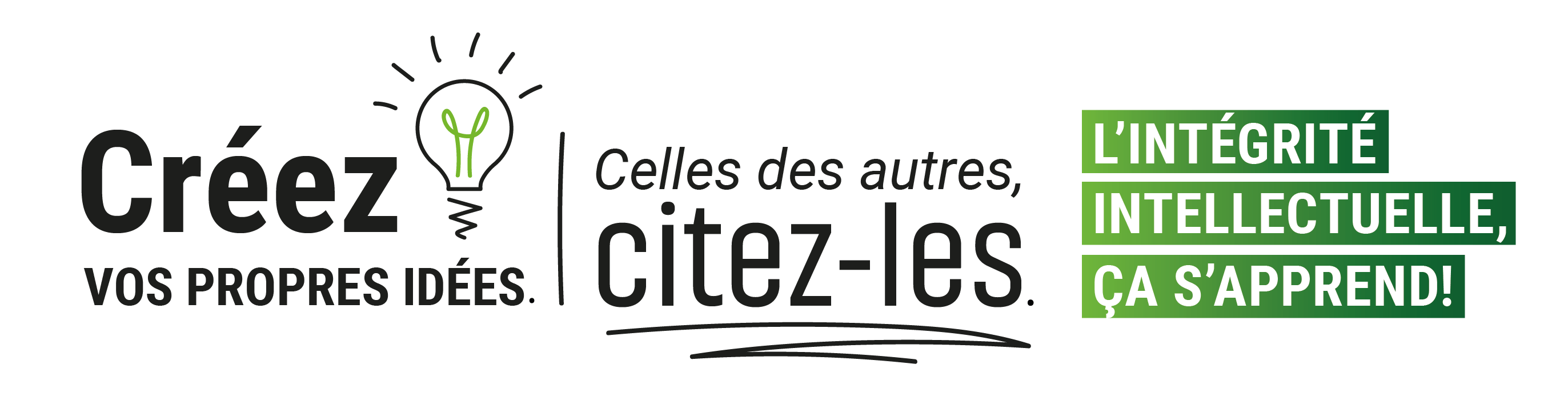 L'intégrité intellectuelle, ça s'apprend!